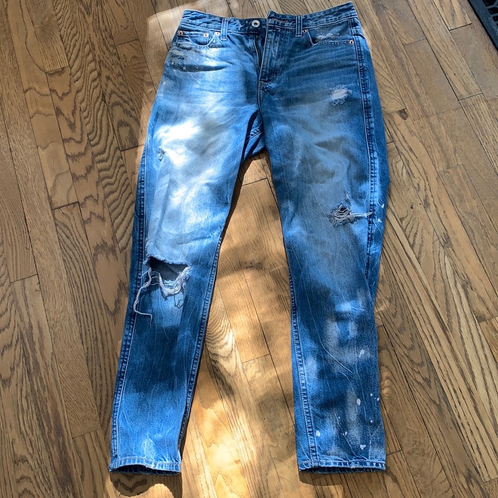 American eagle high rise girlfriend jean